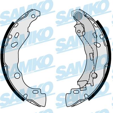 Samko 88700 - Set saboti frana parts5.com