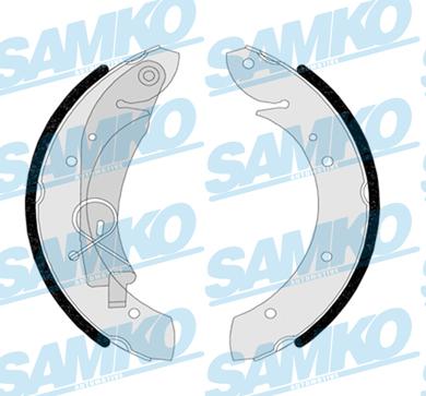 Samko 87420 - Komplet kočionih papuča parts5.com