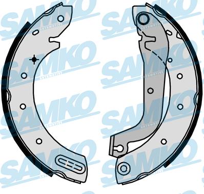 Samko 87640 - Brake Shoe Set parts5.com