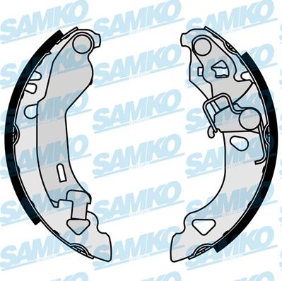 Samko 87080 - Set saboti frana parts5.com