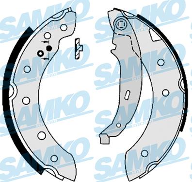 Samko 87130 - Brake Shoe Set parts5.com