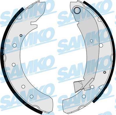 Samko 87120 - Fékpofakészlet parts5.com