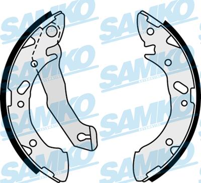 Samko 87870 - Set saboti frana parts5.com