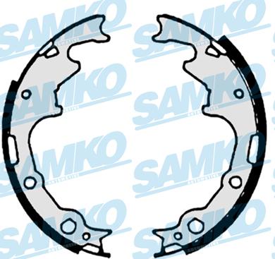 Samko 87240 - Set saboti frana parts5.com