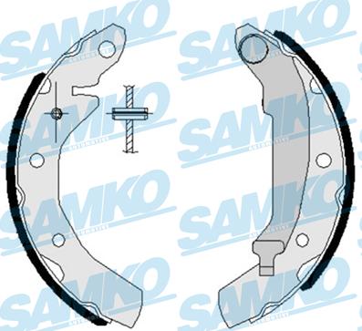 Samko 87260 - Set saboti frana parts5.com