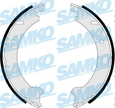 Samko 87235 - Комплект тормозных колодок, барабанные parts5.com