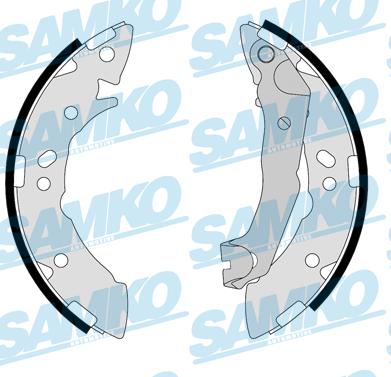 Samko 87710 - Garnitura zavorne celjusti parts5.com