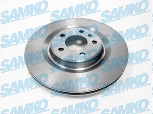 Samko A1045VR - Brzdový kotúč parts5.com