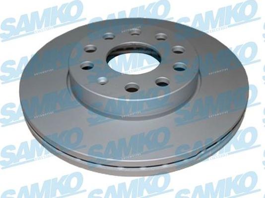 Samko A1054V - Bremsscheibe parts5.com