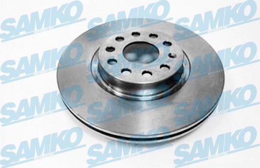 Samko A1004V - Kočioni disk parts5.com