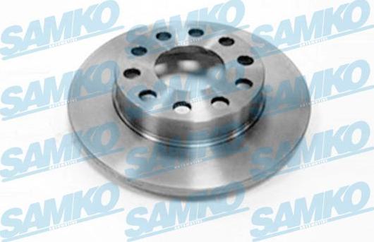 Samko A1007P - Zavorni kolut parts5.com