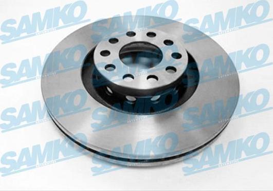 Samko A1018V - Disco de freno parts5.com