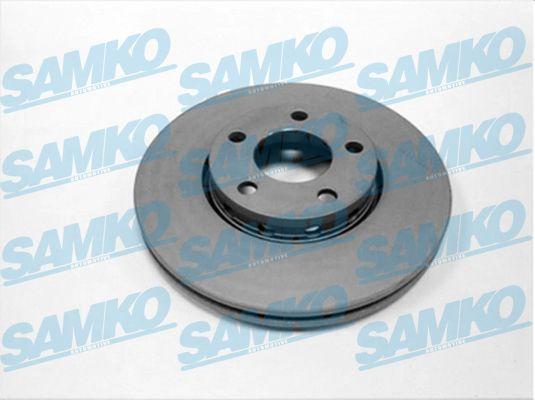 Samko A1371VR - Tarcza hamulcowa parts5.com