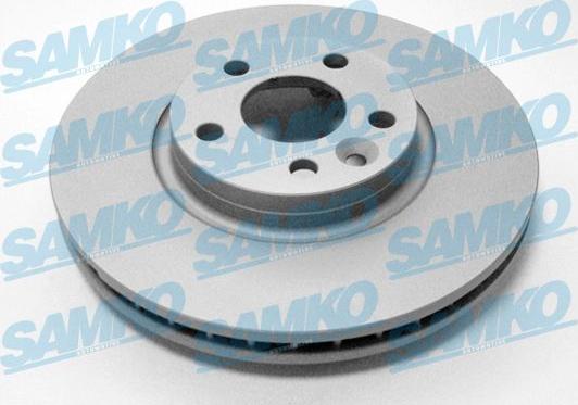 Samko F1035VR - Bremsscheibe parts5.com