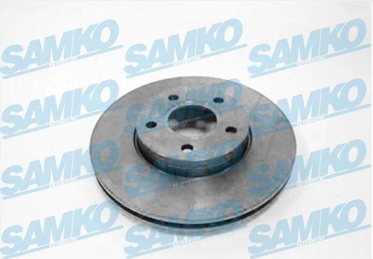 Samko F1028V - Zavorni kolut parts5.com