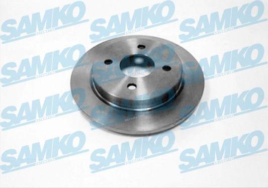 Samko F1161P - Kočni disk parts5.com