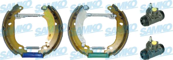 Samko KEG456 - Fékpofakészlet parts5.com