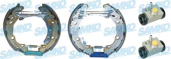 Samko KEG548 - Fékpofakészlet parts5.com