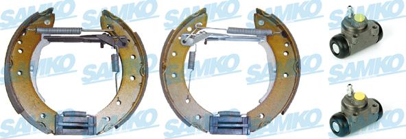 Samko KEG501 - Zestaw szczęk hamulcowych parts5.com