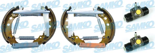 Samko KEG122 - Set saboti frana parts5.com