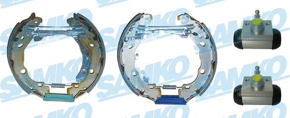 Samko KEG842 - Fékpofakészlet parts5.com