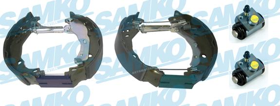 Samko KEG816 - Juego de zapatas de frenos parts5.com