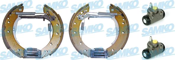 Samko KEG355 - Piduriklotside komplekt parts5.com