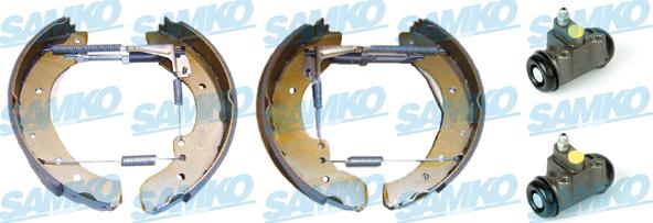 Samko KEG331 - Garnitura zavorne celjusti parts5.com