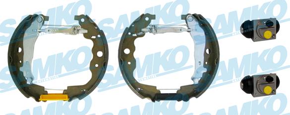 Samko KEG702 - Jeu de mâchoires de frein parts5.com