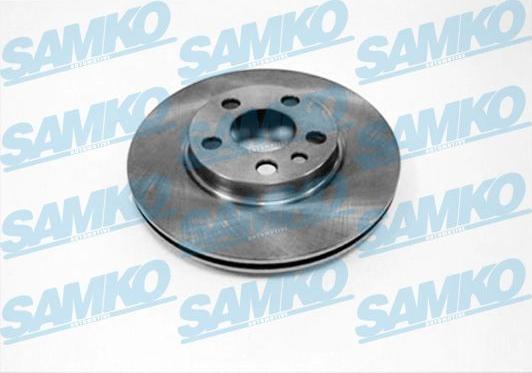 Samko L2055V - Zavorni kolut parts5.com