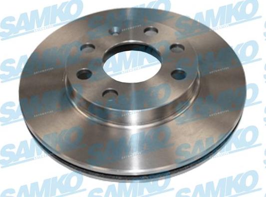 Samko O1061V - Zavorni kolut parts5.com