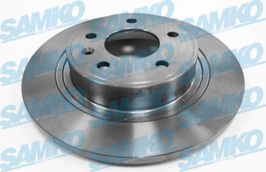 Samko O1039P - Brake Disc parts5.com