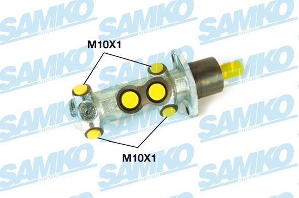 Samko P07442 - Glavni zavorni cilinder parts5.com