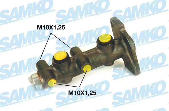 Samko P071292 - Pompa centrala, frana parts5.com