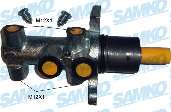 Samko P30334 - Hlavný brzdový válec parts5.com