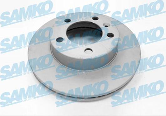 Samko R1043VR - Féktárcsa parts5.com