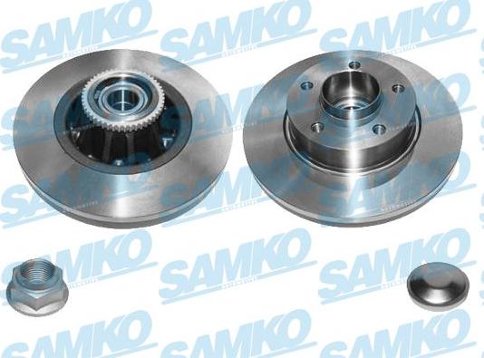 Samko R1020PCA - Bremsscheibe parts5.com