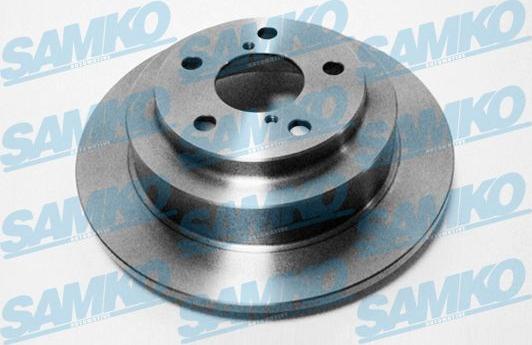 Samko S4101P - Brake Disc parts5.com