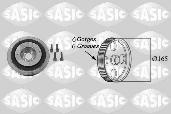 Sasic 9001813 - Belt Pulley, crankshaft parts5.com