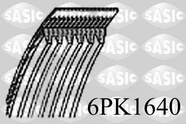 Sasic 6PK1640 - Moniurahihna parts5.com