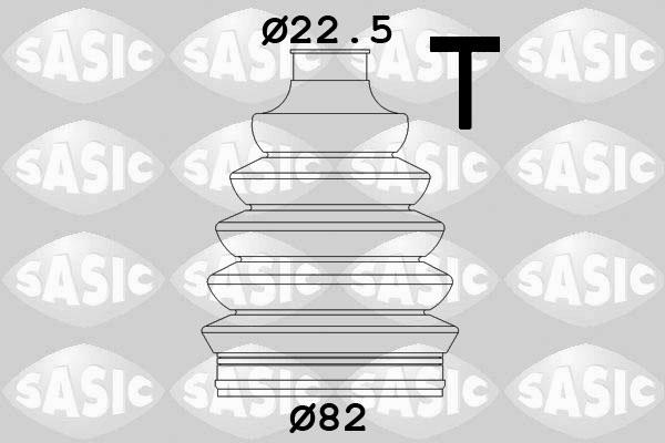 Sasic 1904045 - Manseta, pogonska gred parts5.com