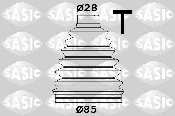 Sasic 1904040 - Bellow, drive shaft parts5.com