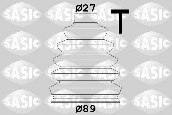 Sasic 1904003 - Fuelle, árbol de transmisión parts5.com