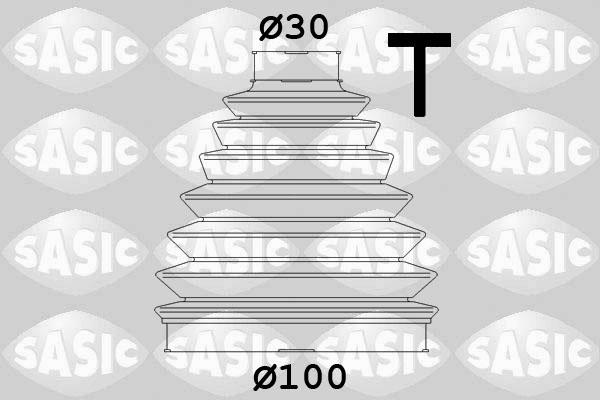 Sasic 1904016 - Fuelle, árbol de transmisión parts5.com