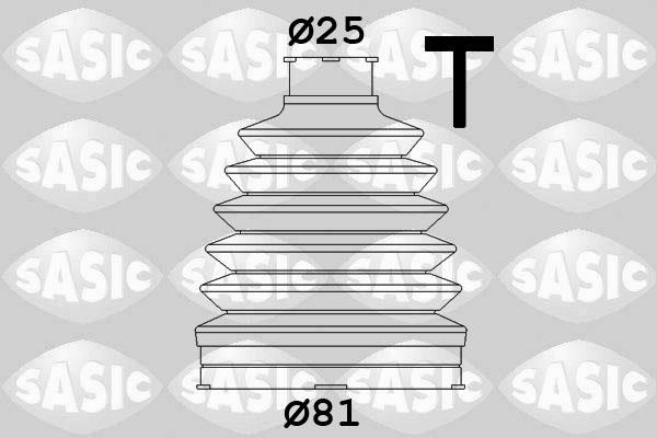 Sasic 1904012 - Fuelle, árbol de transmisión parts5.com