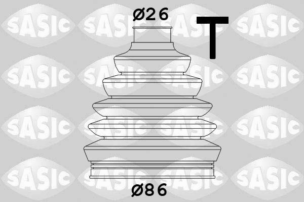 Sasic 1906041 - Burduf cauciuc, articulatie planetara parts5.com