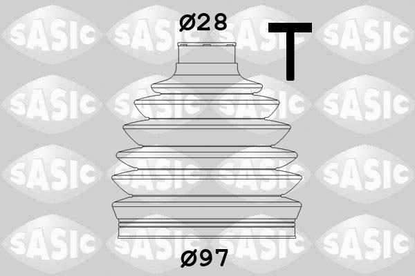 Sasic 1906061 - Bellow, drive shaft parts5.com