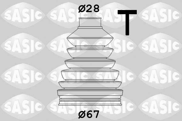 Sasic 1906023 - Bellow, drive shaft parts5.com