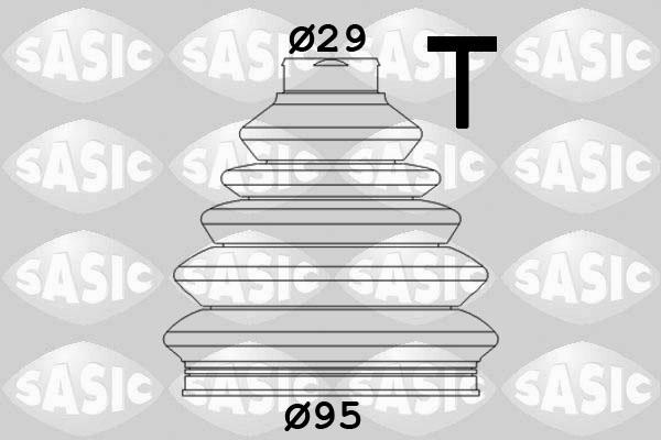 Sasic 1906027 - Joint-soufflet, arbre de commande parts5.com