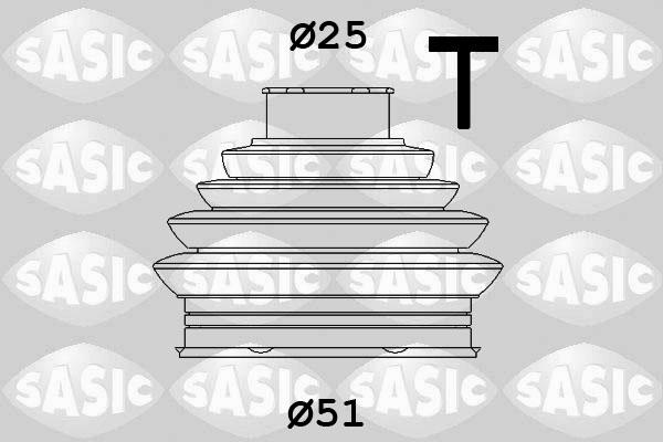 Sasic 1906103 - Manseta, pogonska gred parts5.com